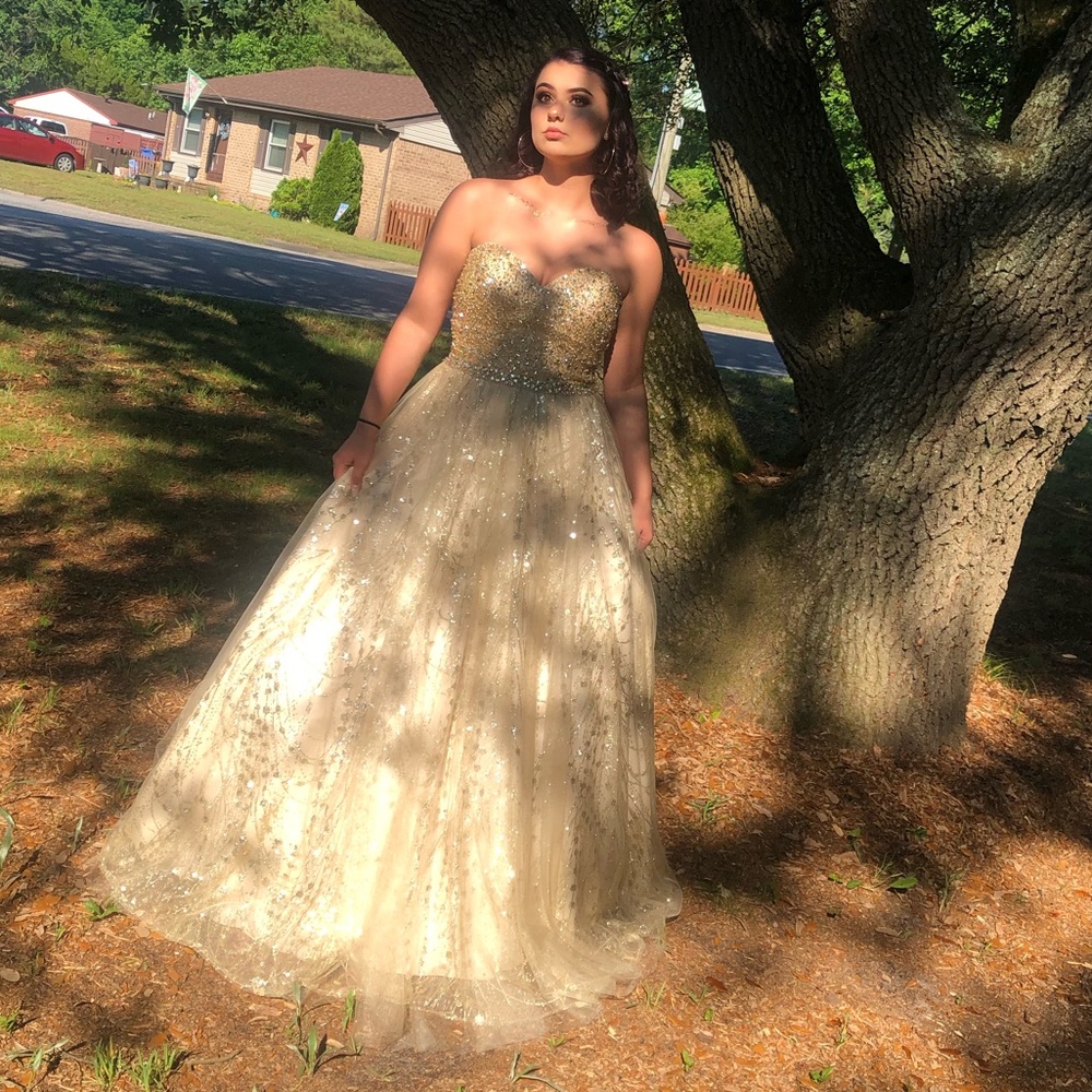 Rachel Allan Sweetheart Ballgown